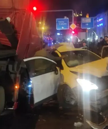 Trabzon'a Gelen Aile Feci Kaza Geçirdi!