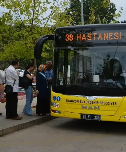 Trabzon’da Bayramda Otobüsler Ücretsiz Olacak