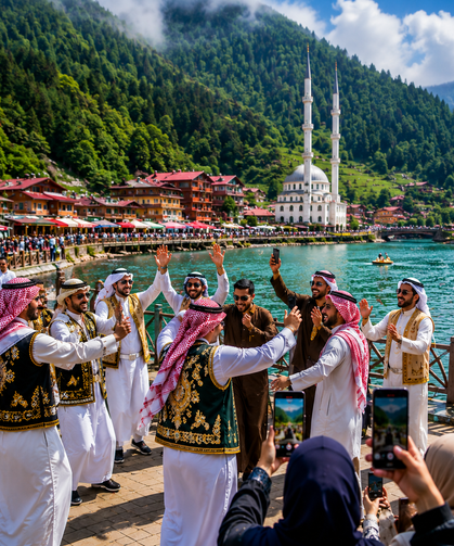 Uzungöl'deki Görüntüler Tartışma Yarattı