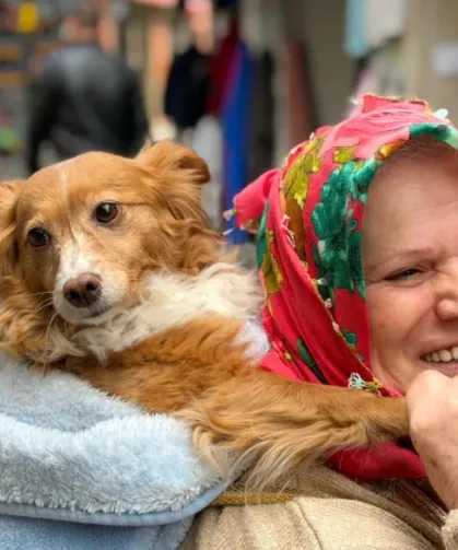 Trabzon’da Köpeğiyle Kurduğu Bağ Duygulandırdı