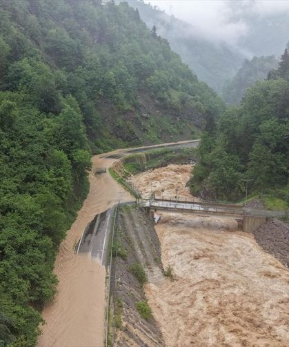 Ordu Ve Giresun'da Şiddetli Yağış Alarmı