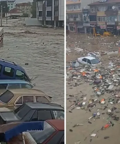 7 İlde Sağanak Ve Dolu Hayatı Felç Etti