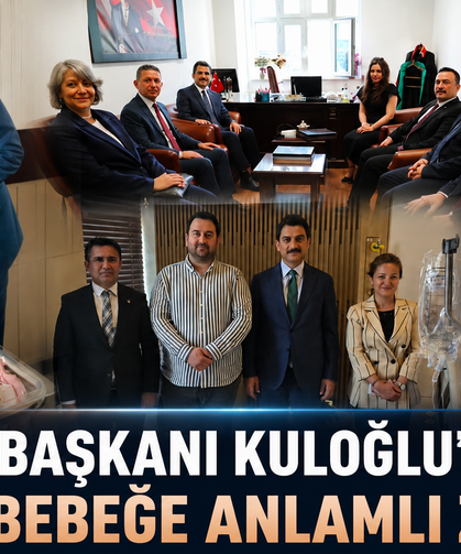 HSK Başkanı Kuloğlu’ndan Akya Bebeğe Anlamlı Ziyaret