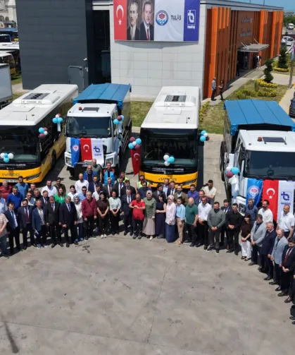 Trabzon Büyükşehir Belediyesi Filosuna 5 Yeni Araç