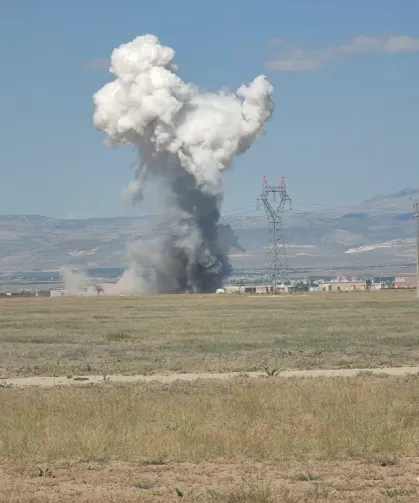 Niğde'de Havai Fişek Fabrikasında Patlama