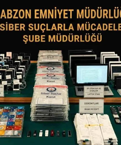 Trabzon Merkezli Operasyonda 14 Tutuklama