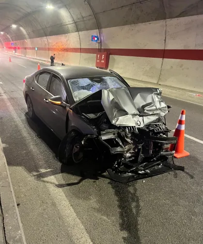 Zigana Tüneli'nde Trafik Kazası: 4 Yaralı