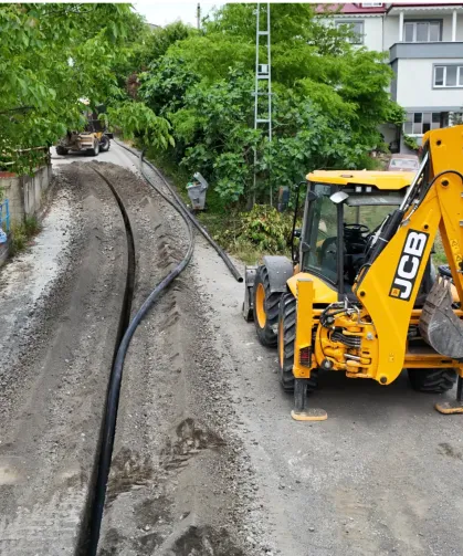 Trabzon'da İki Mahalleye Yeni İçme Suyu Hattı