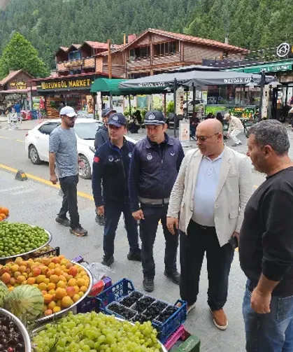 Uzungöl’de Turizm Denetimleri Sıklaştırıldı