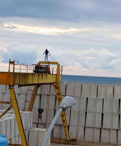 Faroz Limanı’nda Tehlikeli Görüntüler