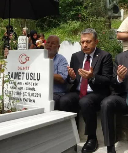 15 Temmuz Şehidi Samet Uslu Trabzon’da Dualarla Anıldı
