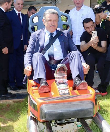 Yomra’da 300 Milyon Liralık Dağ Kızağı Açıldı
