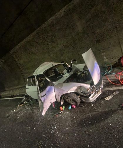 Yeni Zigana Tüneli'nde Feci Kaza