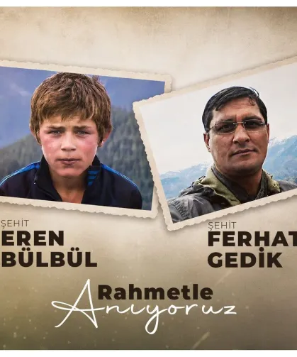 İçişleri Bakanlığı'ndan Eren ve Ferhat Mesajı
