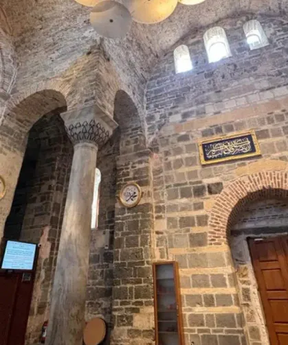 Trabzon Ayasofya Camii Hat Eserleriyle Yenilendi