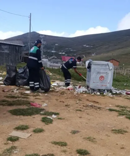 Trabzon ve Gümüşhane Yaylalarında Temizlik Çalışması