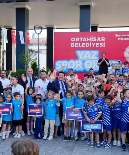 Ortahisar’da 461 Çocuk Sporla Buluştu
