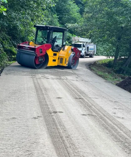 Trabzon’da 4 İlçede 13 Kilometrelik Yol Hamlesi