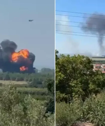 Yalova'da F-16 Eğitim Uçağı Kaza Kırıma Uğradı