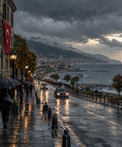 Trabzon’da Bugün Sağanak Yağış Bekleniyor