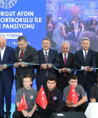 Maçka’da 3 Okul Ve 150 Kişilik Yurt Açıldı