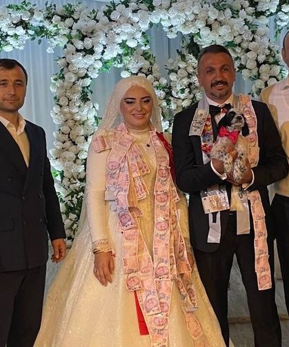 Trabzon’daki Düğünde Sıra Dışı Takı Sürprizi