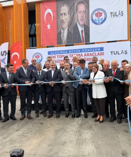 Trabzon Ulaşım Filosuna 10 Yeni Otobüs Katıldı
