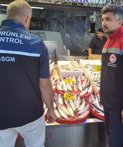 Trabzon’da Balık Tezgahlarına Sıkı Denetim