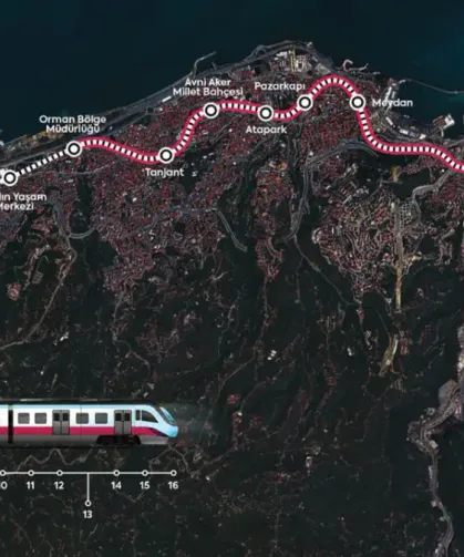 Trabzon Raylı Sistemde İlk Kazma Bugün!