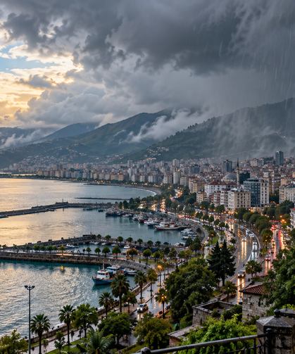 Trabzon’da Hafta Sonu Açık, Yeni Hafta Yağışlı