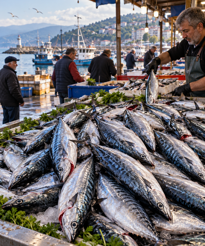 Trabzon’da Palamut Bolluğu: Fiyat 40 TL’ye Kadar Düştü
