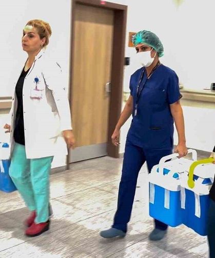 Erzurum’dan Trabzon’a Organ Nakli İçin Böbrek Gönderildi