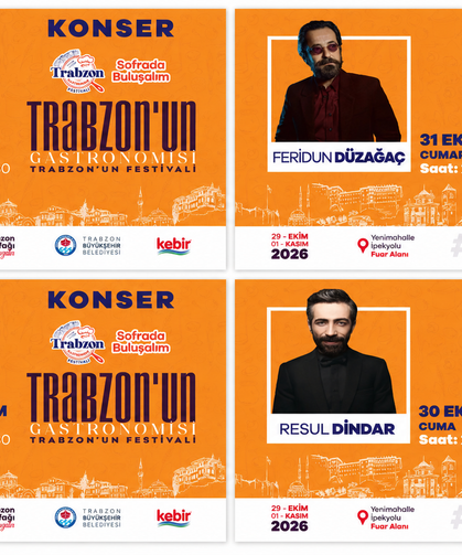 Trabzon Gastronomi Festivali’nde Konser Şöleni