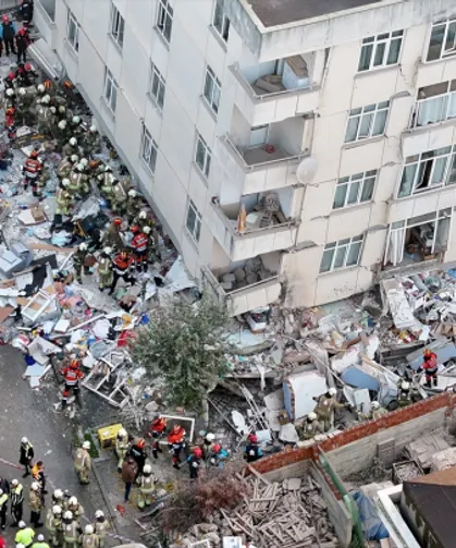 Maltepe’de Bina Çöktü: 2 Kişi Hayatını Kaybetti