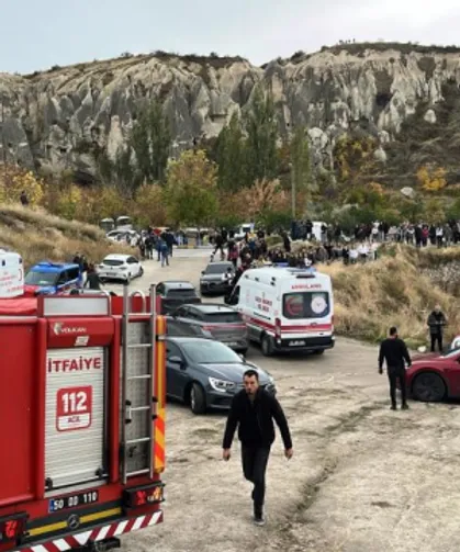 Kapadokya’da Peribacası Çöktü: 2 Kişi Öldü