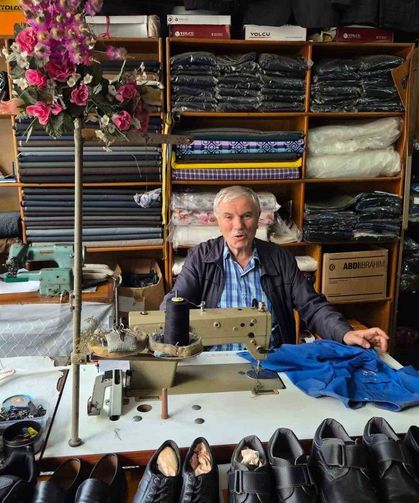 Yomra’nın 60 Yıllık Terzisi Mesleğini Yaşatıyor