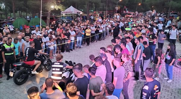 Vezirköprü'de Motosiklet Festivali düzenlendi