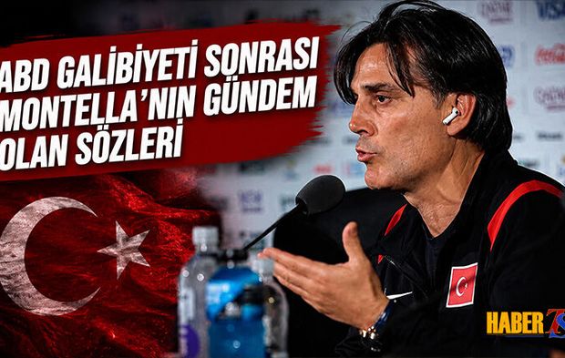 Montella'dan ABD Galibiyeti Sonrası Mesaj