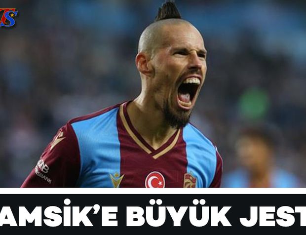 Trabzonspor'dan Marek Hamsik'e Jest!