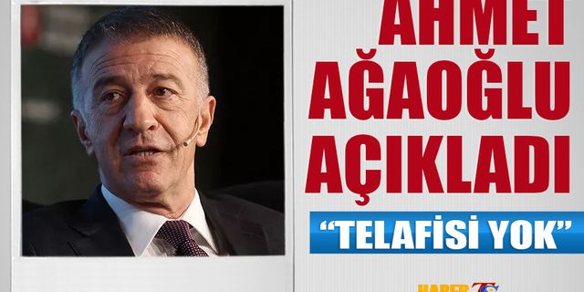 Ahmet Ağaoğlu Açıkladı: Telafisi Yok