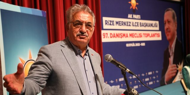 AK Parti Genel Başkan Yardımcısı Yazıcı, Rize'de partililere seslendi: