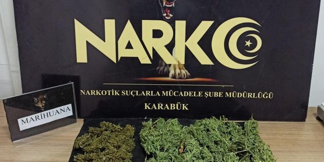 Karabük'te uyuşturucu operasyonunda 2 kişi yakalandı