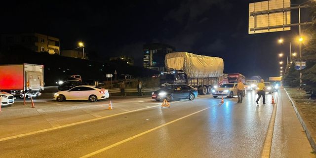 Samsun'da 23 aracın karıştığı kazada 9 kişi yaralandı