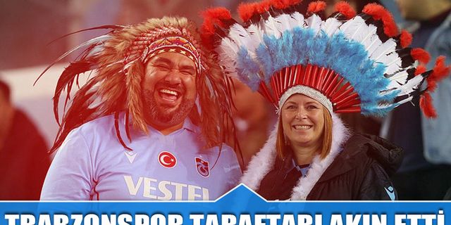 Trabzonspor Taraftarı Tribünleri Doldurdu