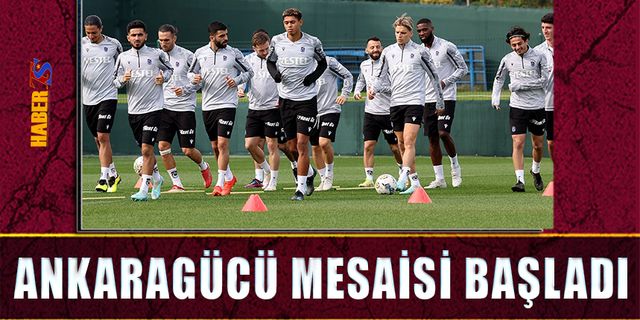 Trabzonspor'da Ankaragücü Maçı Hazırlıkları Başladı