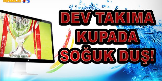 Galatasaray'a Kupada Soğuk Duş! Seri Başı...