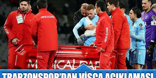Trabzonspor'dan Edin Visca Açıklaması