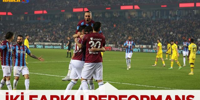 Trabzonspor'dan İki Farklı Performans