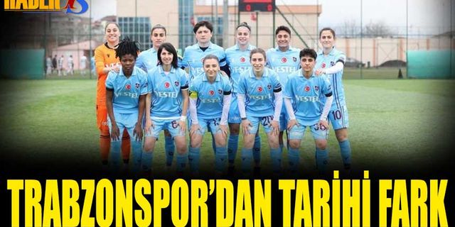 Trabzonspor'dan Rakibine 11 Fark