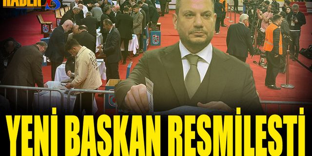 Trabzonspor'un Yeni  Başkanı Ertuğrul Doğan Oldu